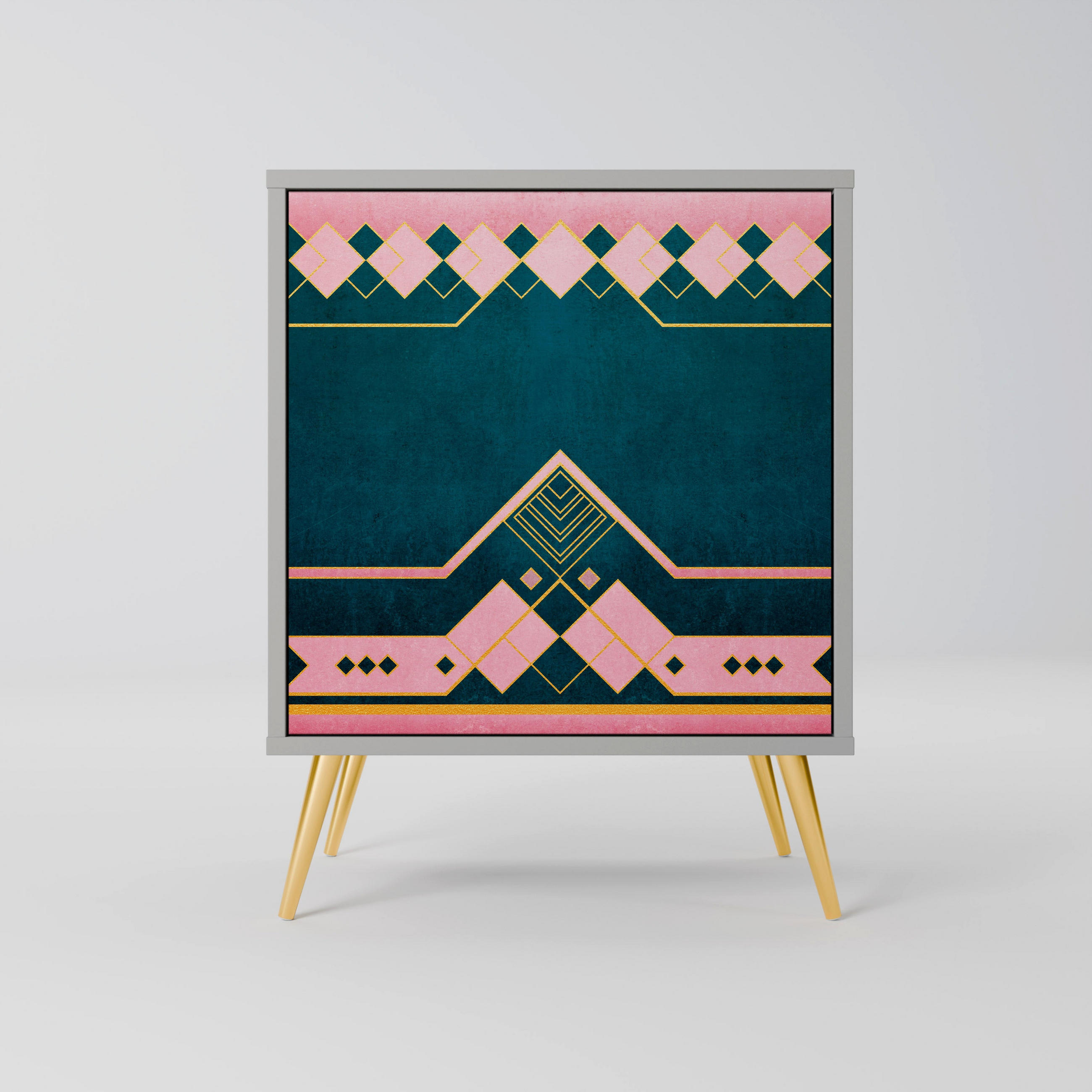 SpaceRebels Sideboard Grau 57.5x75.5x42 cm