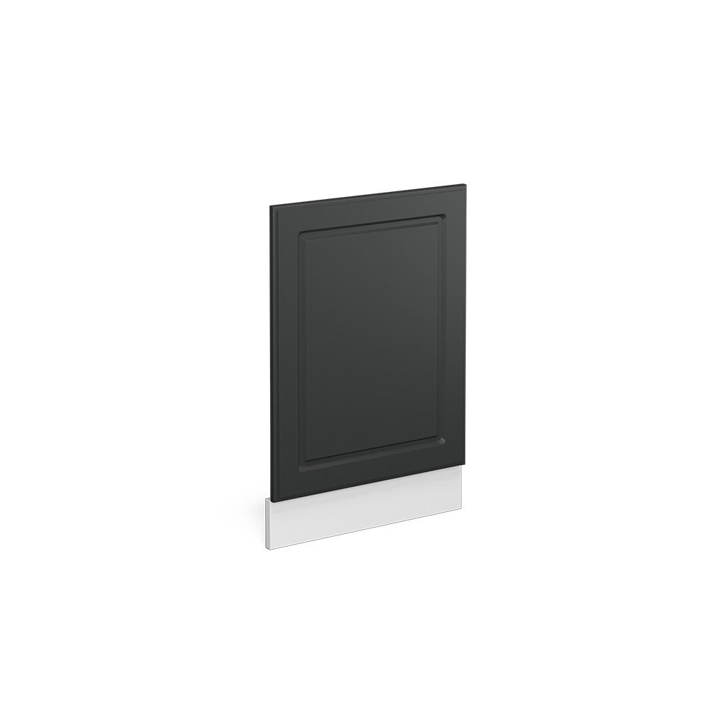 FRONTBLENDE R-Line Anthrazit Landhaus 45 cm ohne AP - Anthrazit/Weiß, Holzwerkstoff (45/57.2/1.6cm) - Vicco