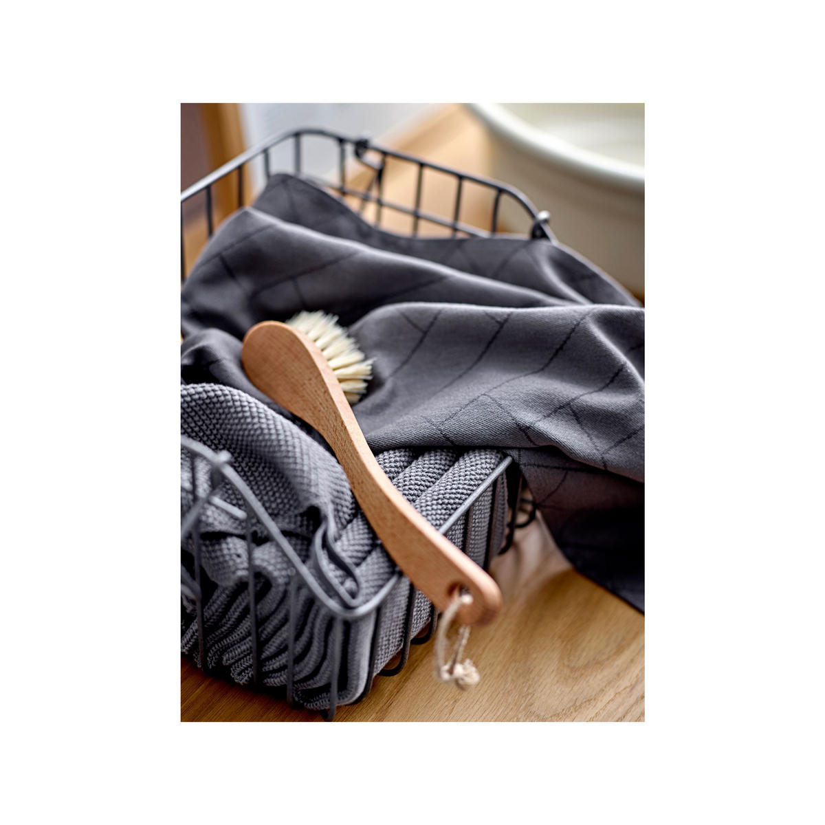 KÜCHENTUCH 40x60 Soft Grey - Grau, Textil (40/60cm) - Södahl