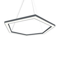 LED-HÄNGELEUCHTE - Anthrazit, Metall (1.6/100/60cm) - Lumicom
