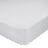 SPANNBETTTUCH basic 60x120x14 cm (kinderbett) weiss - Weiß, Textil (70/140cm) - Happy Friday