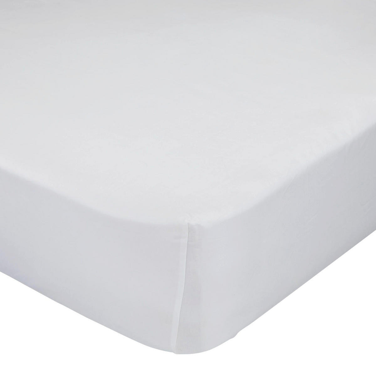 SPANNBETTTUCH basic 60x120x14 cm (kinderbett) weiss - Weiß, Textil (70/140cm) - Happy Friday