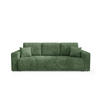 SCHLAFSOFA mit Bettkasten Grün - Grün, Textil (244/70/92cm) - Furnisell