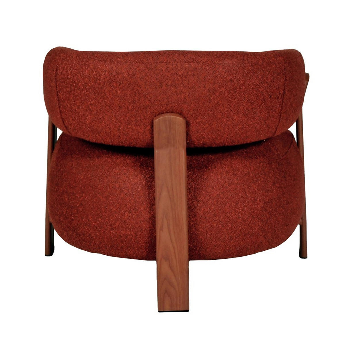 LOUNGE-SESSEL BYRON, Terrakotta - Terracotta, Textil (72/68/77cm) - Weber Industries