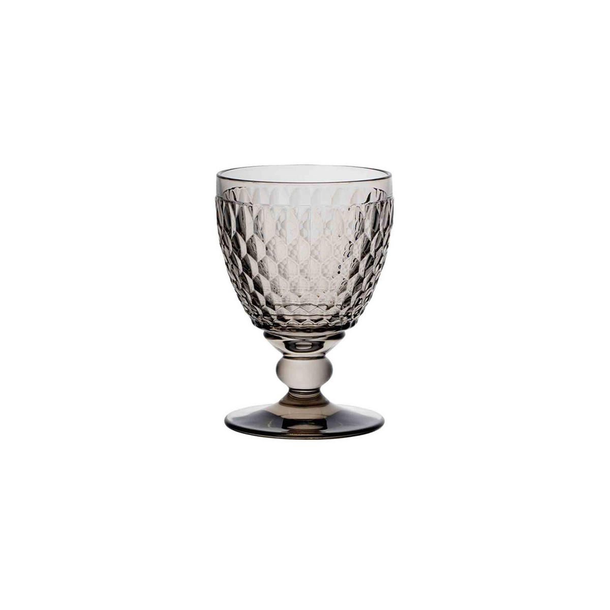 WEIN- & LONGDRINKGLÄSER Boston Coloured smoke 12er Set - Grau, Glas - Villeroy & Boch