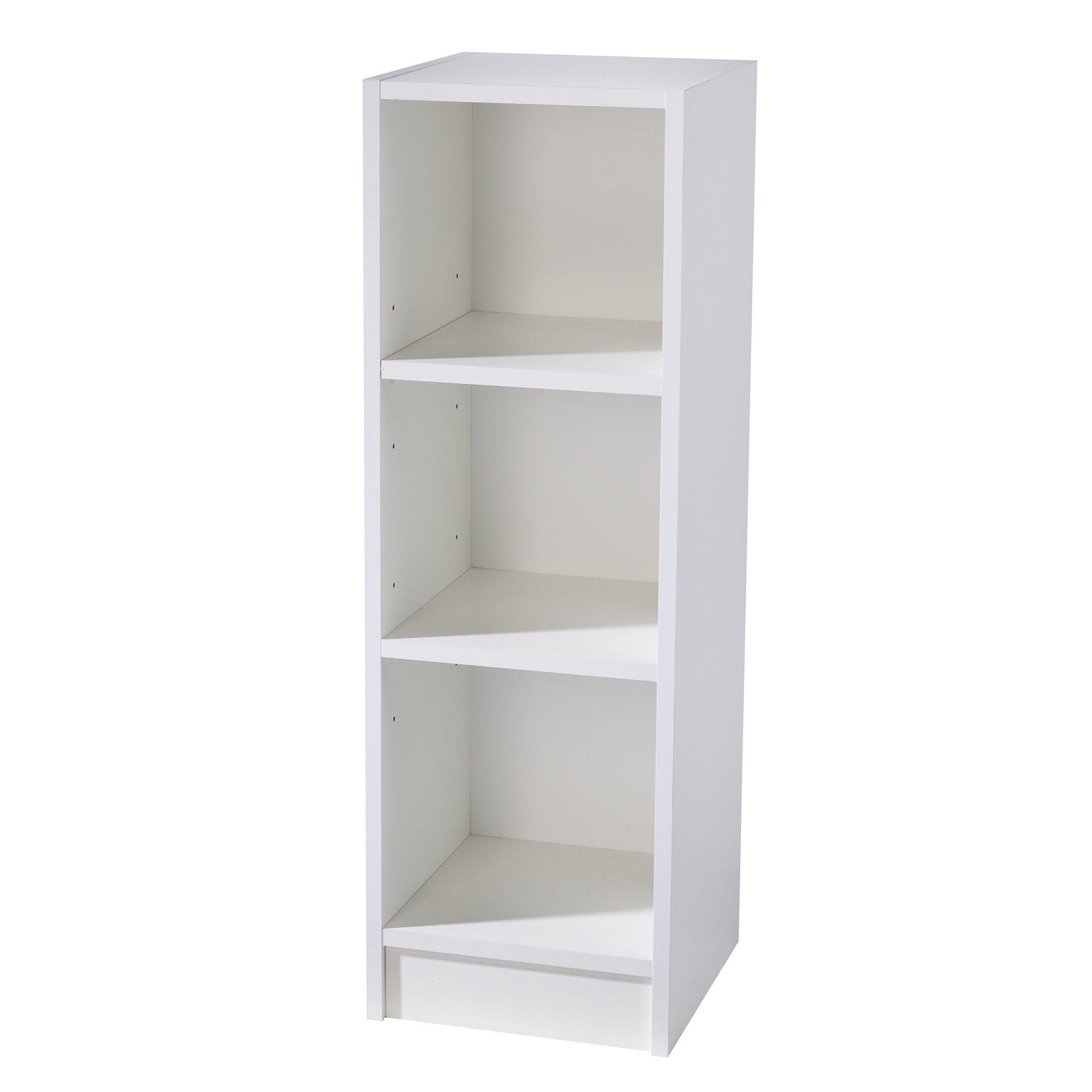 SEITENREGAL Maren - Weiß, Holzwerkstoff (29/88/30cm) - Roba
