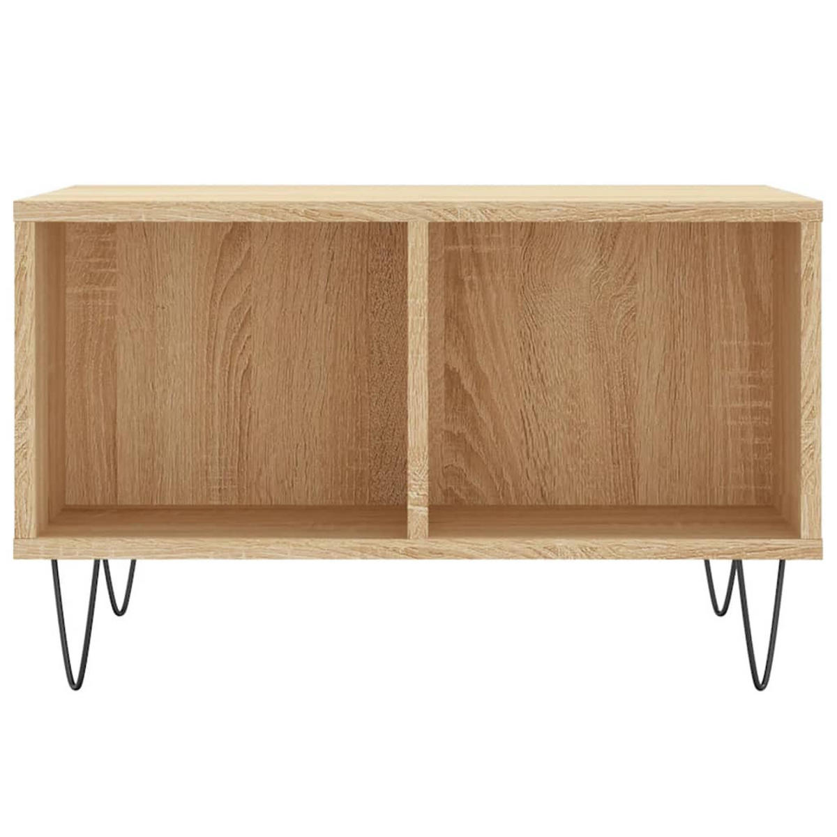 COUCHTISCH Sonoma-Eiche 60x50x36,5 cm Holzwerkstoff - Braun, Holzwerkstoff (60/50/36.5cm) - furnicato