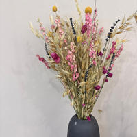 WIESENGLÜCK - Natürlicher Trockenblumenstrauß in beige-rosa - beige / 50 cm - Beige, Naturmaterialien (50cm) - Lykke & You