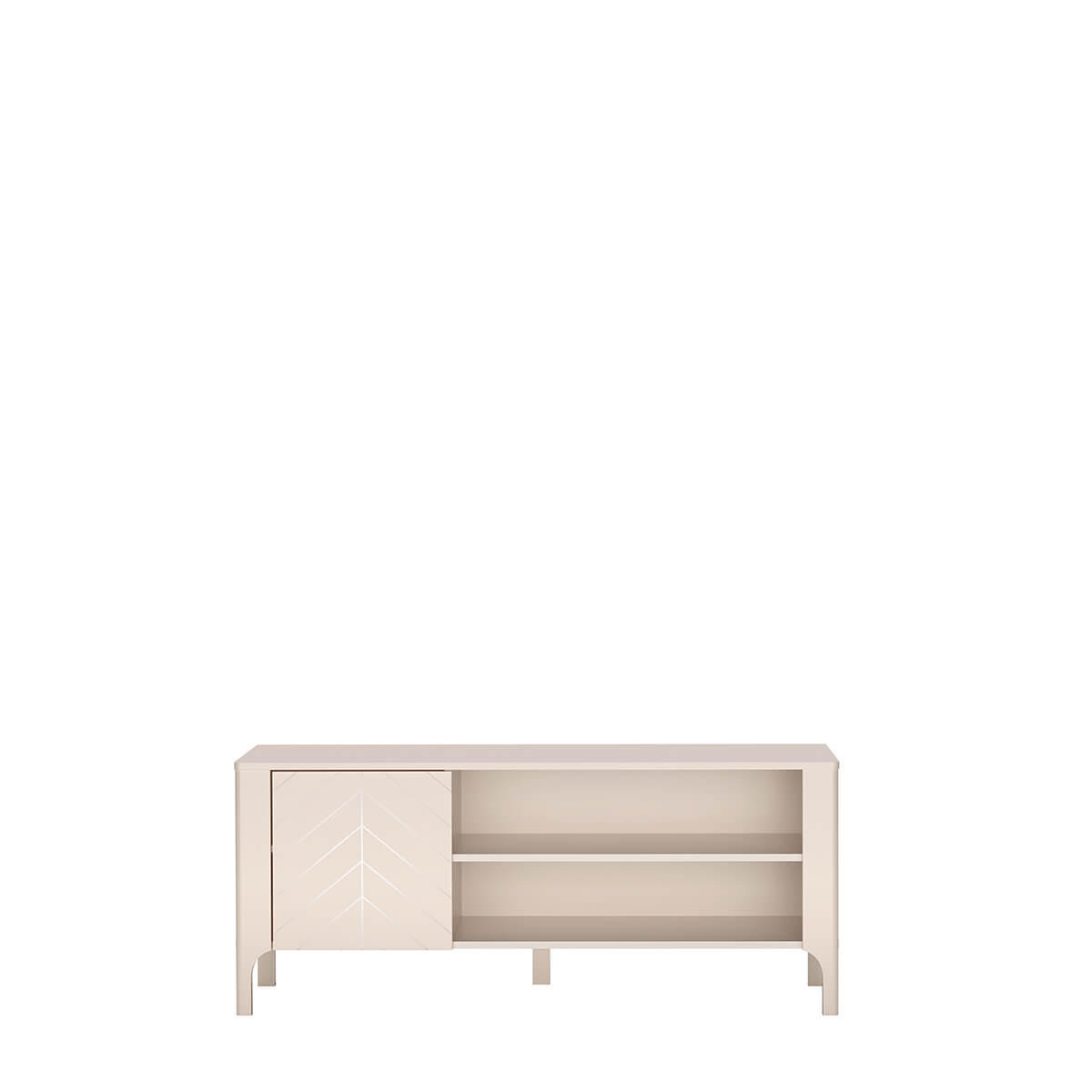 TV-LOWBOARD Malumi MM-6 135 x 57 x 40,5 cm Kaschmir - Kaschmir, Holzwerkstoff/Metall (135/57/40.5cm) - Koseto