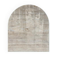 GLASPLATTE für Kamin 80x70 cm - Beige, Glas (80/70/0.4cm) - TULUP