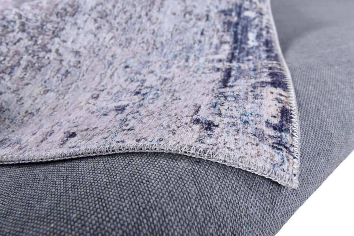 VINTAGE-TEPPICH Cecilia 90x160 cm - Grau, Textil (90/160cm) - Gino Falcone