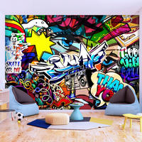 VLIESTAPETE Bunt 450/315 cm - Multicolor, Textil (450/1cm) - KUNSTLOFT