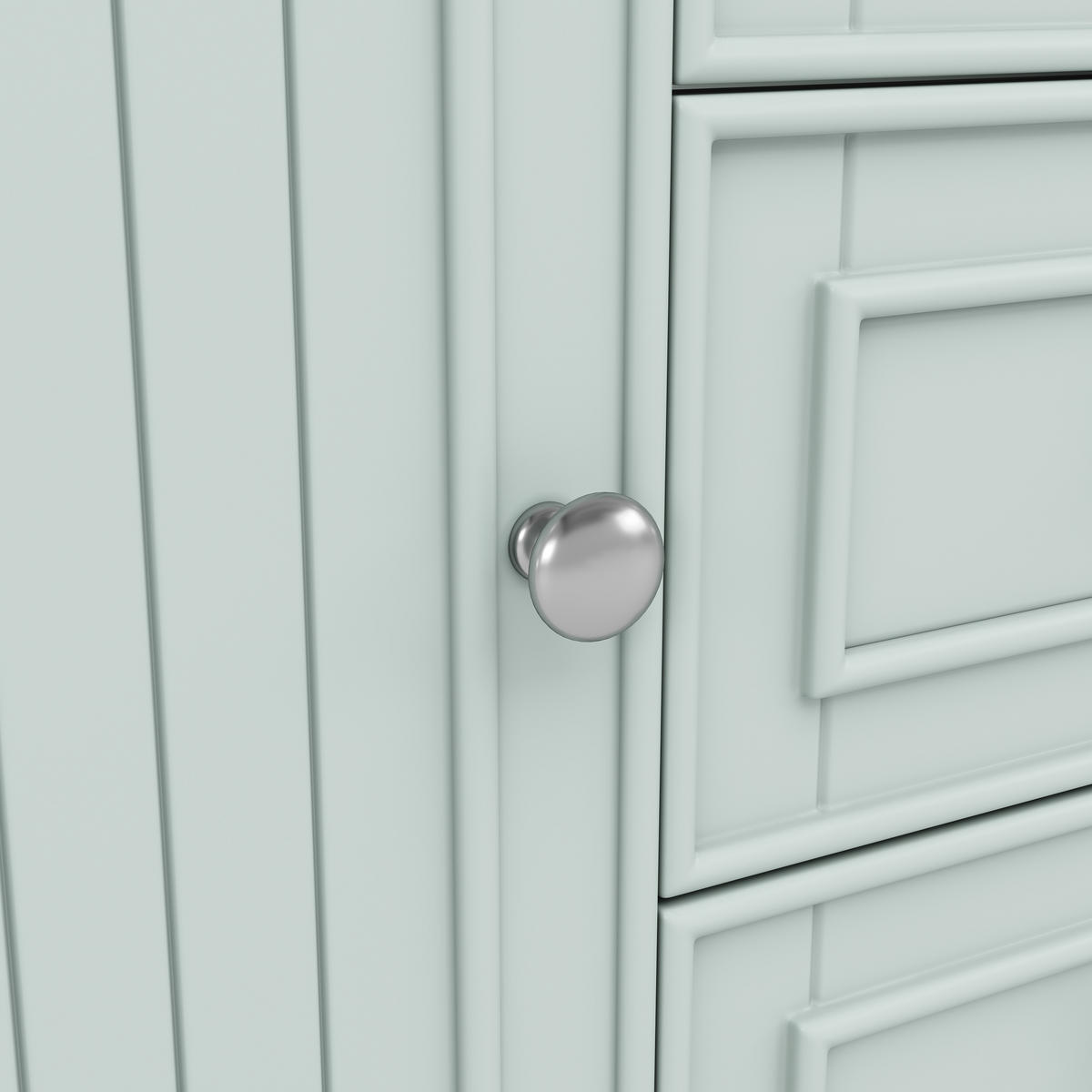 WASCHTISCH 78.5x46x46.8cm Grün Mit 3 Schubladen - Grün, Holzwerkstoff (46/46.8/78.5cm) - FLIEKS