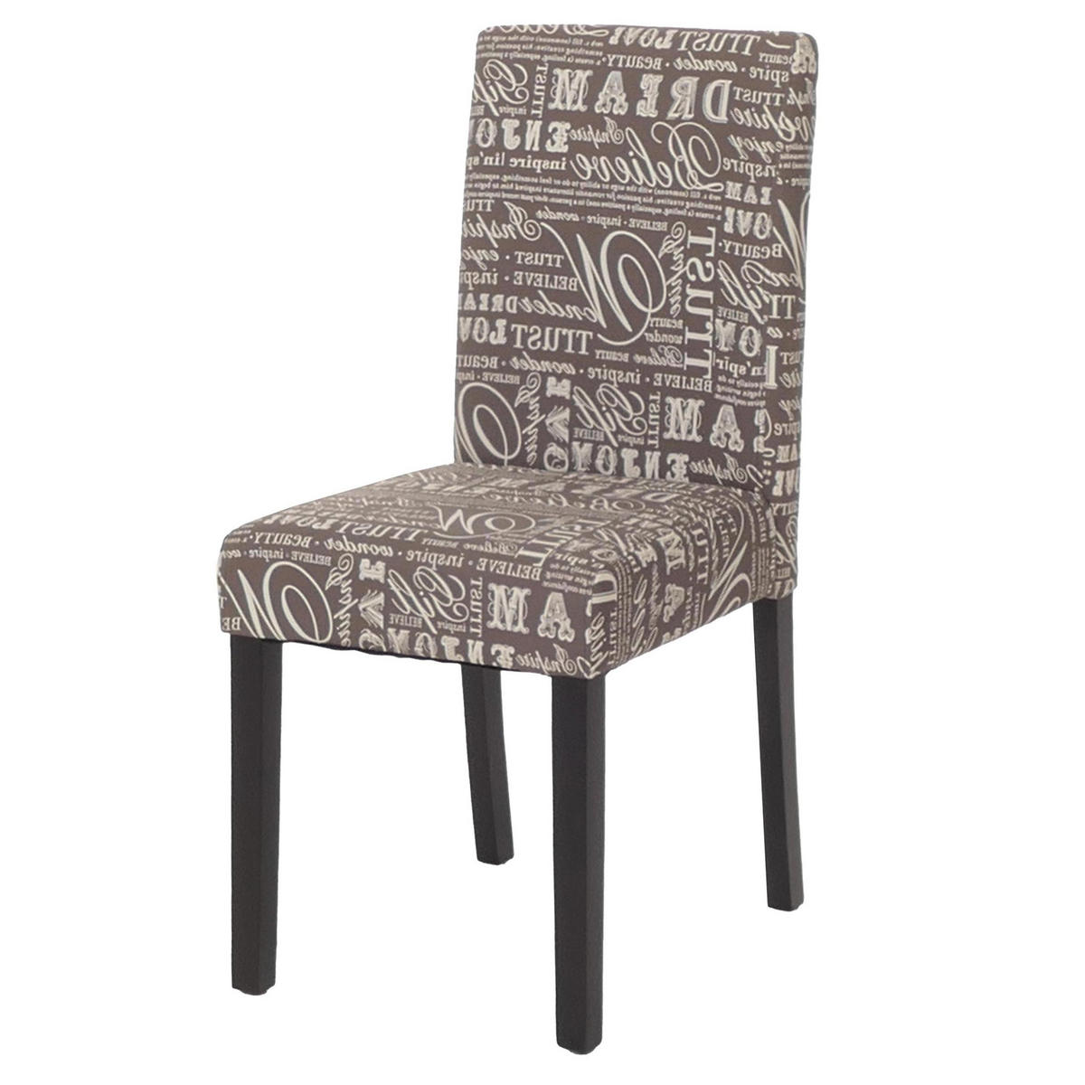 ESSZIMMERSTUHL Grau, Schwarz - Schwarz/Grau, Textil (43/90/56cm) - MCW