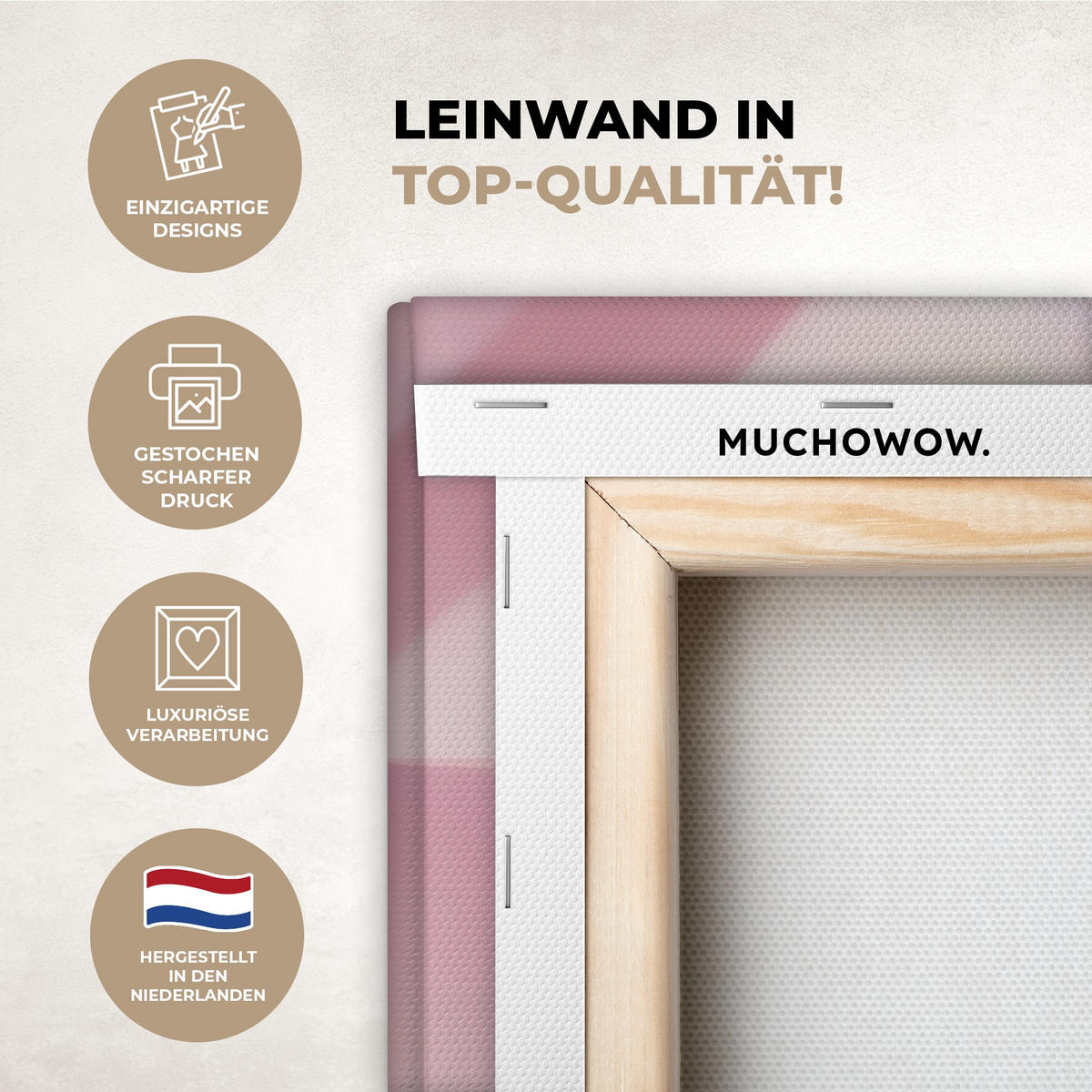 LEINWANDBILD Disco - Obst - Glitzer - Erdbeere 30x20 cm - Pink, Textil (30/20cm) - MuchoWow