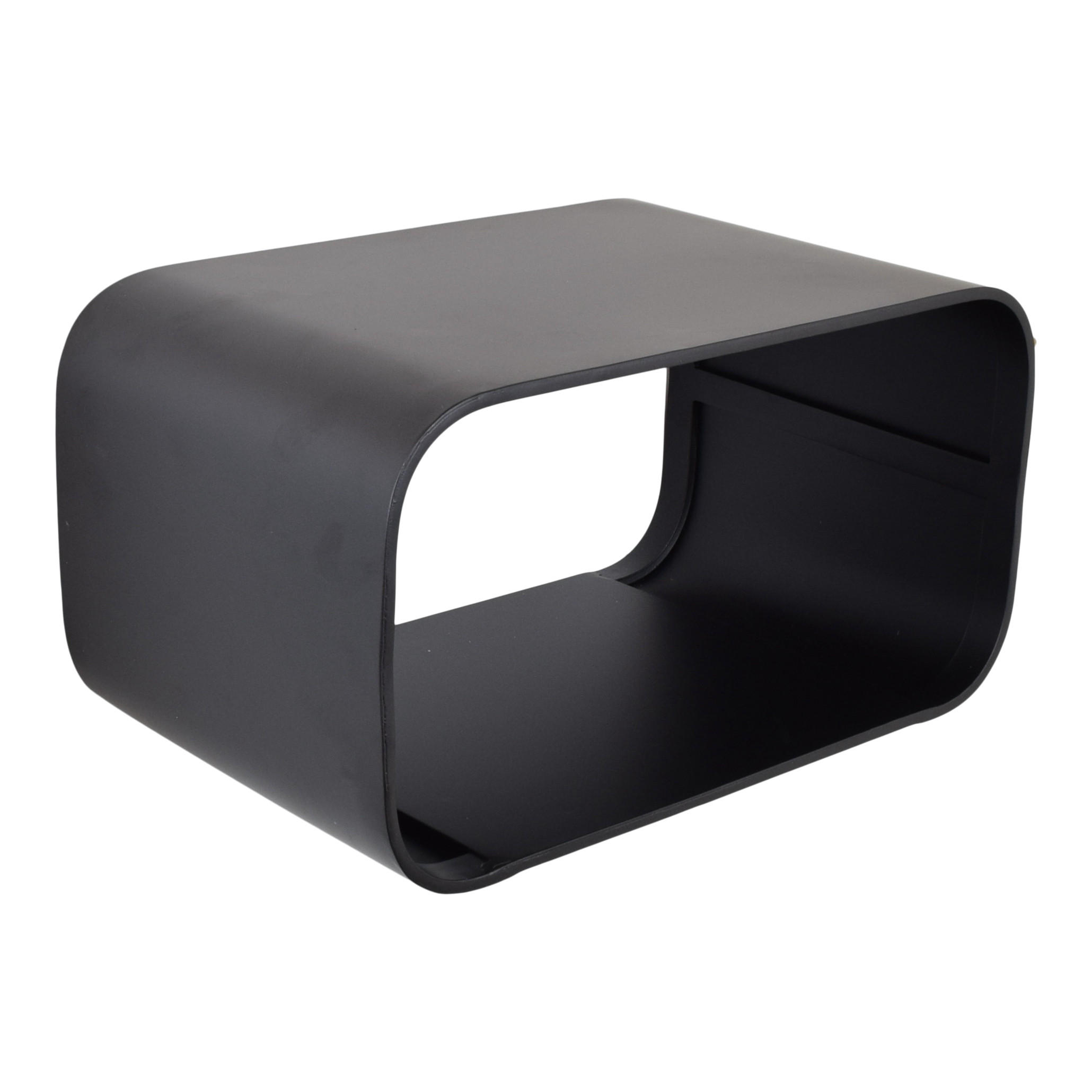 NACHTTISCH Bram Schwarz - Schwarz, Metall (40/21/25cm) - LOFT42