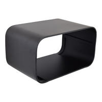 NACHTTISCH Bram Schwarz - Schwarz, Metall (40/21/25cm) - LOFT42
