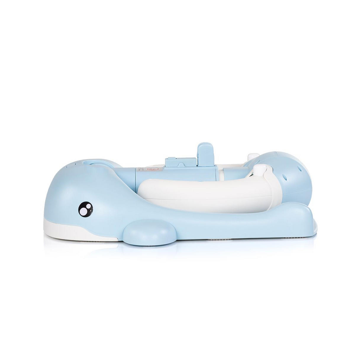 KINDERDUSCHSTÄNDER Wal blau faltbar, höhenverstellbar, Duschhalter, rutschfester Standfuß - Blau, Kunststoff (45/57cm) - Chipolino