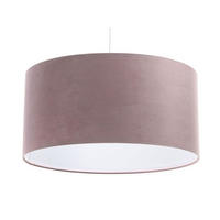 HÄNGELEUCHTE Rosa 50/25 cm - Pink/Weiß, Kunststoff (50/0.8/25cm) - ONZENO