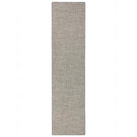 SISAL-OPTIK DESIGNER TEPPICH LÄUFER PURE MELIERT - Grau, Textil (100/300cm) - Snapstyle