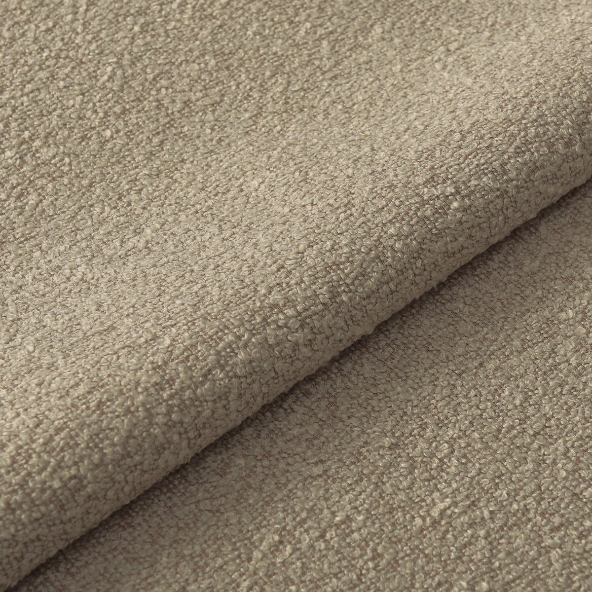 STÜHLE Bouclé-Stoff Taupe 66cm - Taupe, Textil (66/68/55cm) - Sia Home
