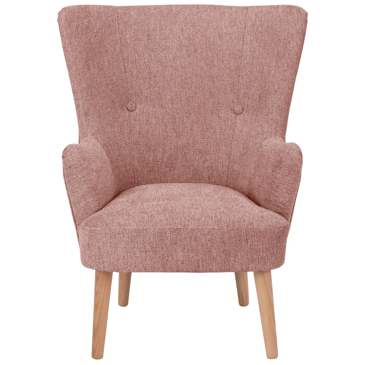 KINDERSESSEL Katyenka Flachgewebe lachs - Hellrosa, Kunststoff (59/73/65cm) - 58aufmkessel