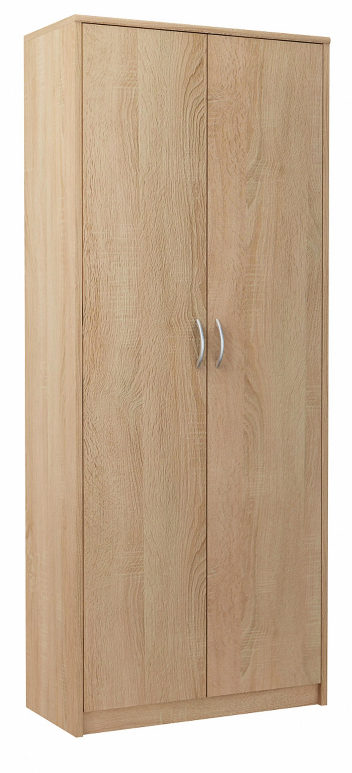 BÜCHERREGAL R5 Sonoma Eiche 74/35/180 cm 2 Türen - Sonoma Eiche, Holzwerkstoff (74/180/35cm) - Matkam Möbel