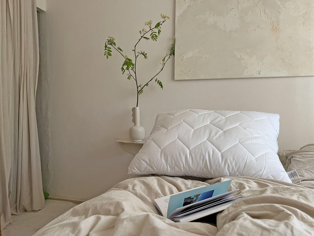 KISSEN, 60x80 cm, 50% Polyester, 50% Baumwolle, Weiß - Weiß, Textil (60/80cm) - Zollner