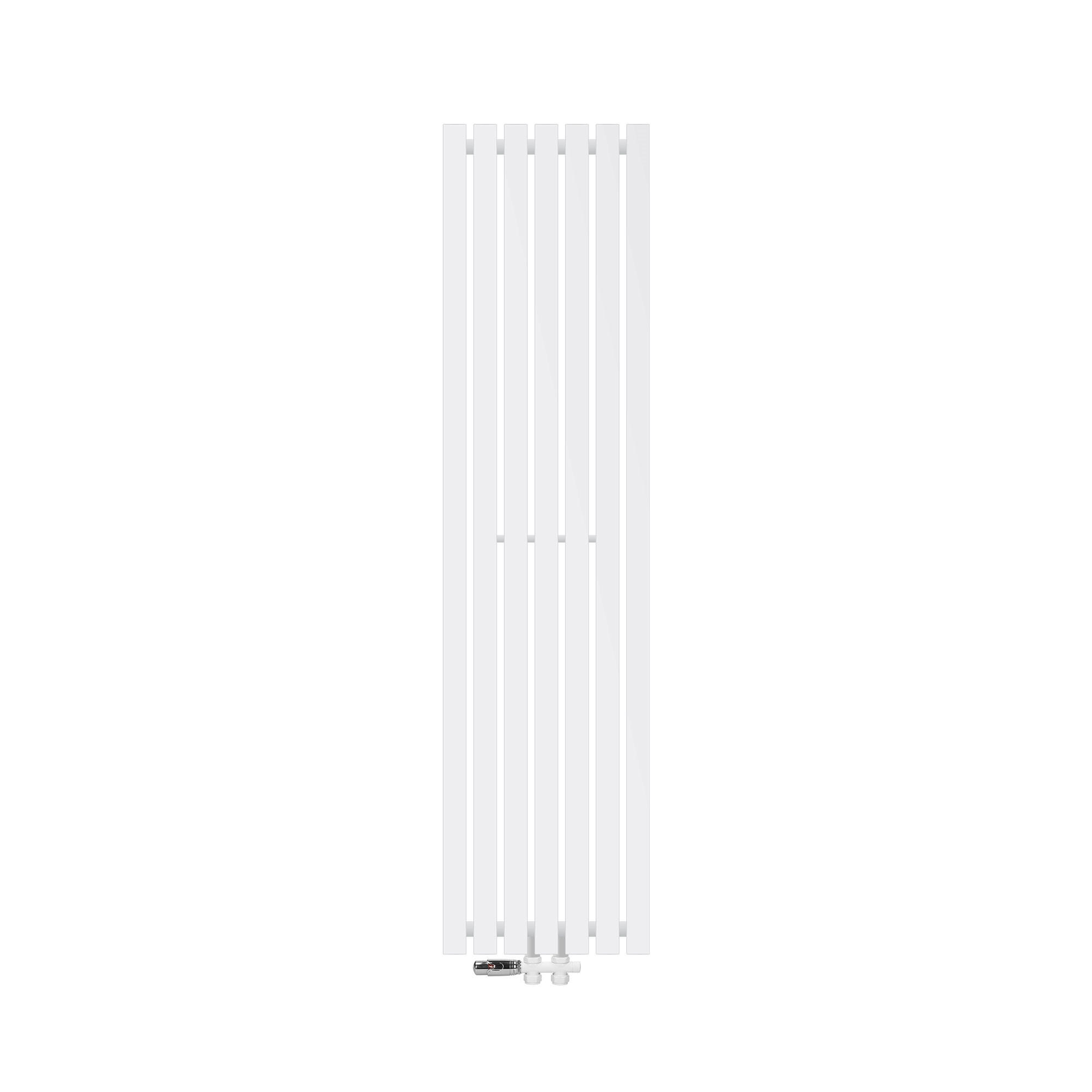 LuxeBath Badheizkörper Weiß 37x140x5 cm