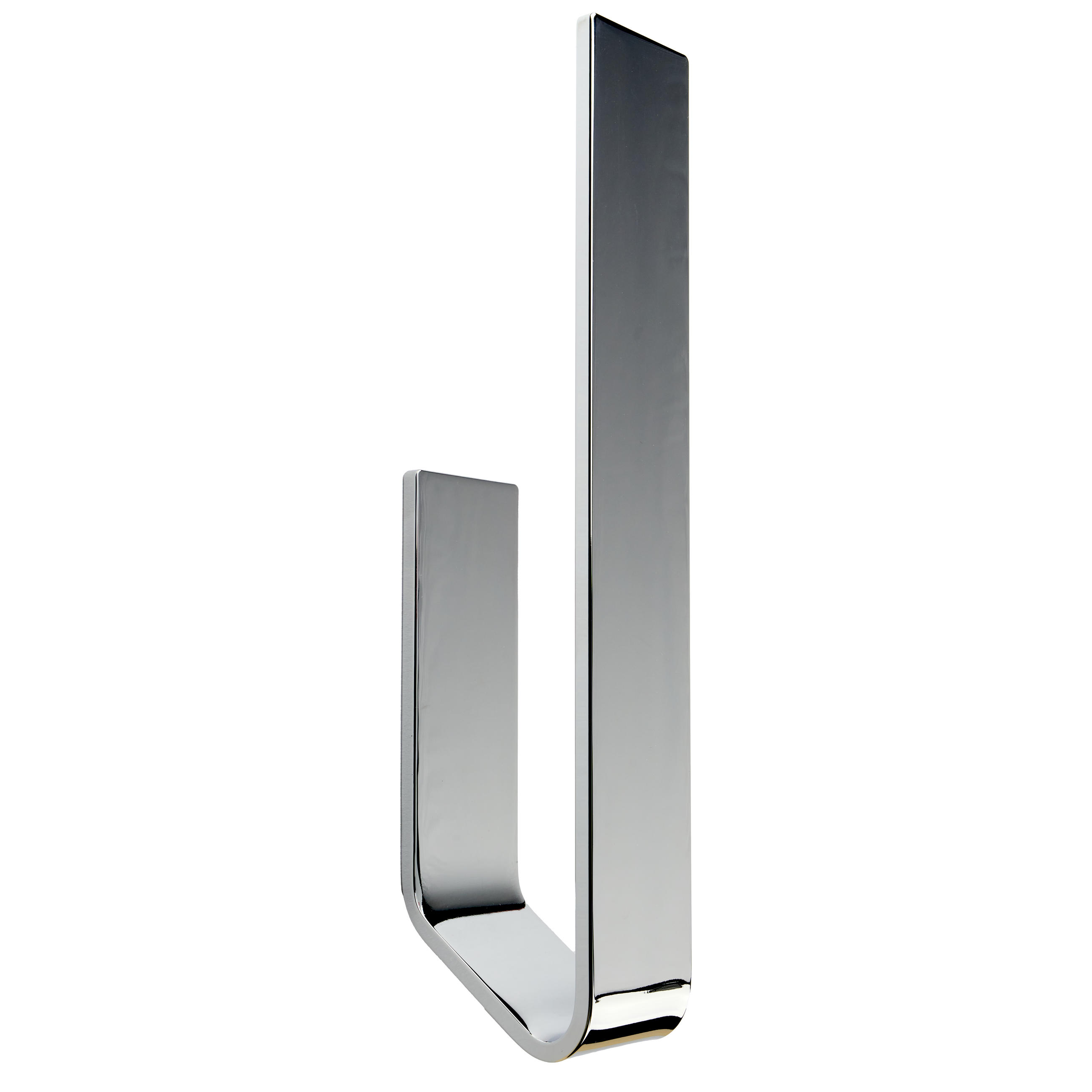 TOILETTEN ERSATZROLLENHALTER OHNE BOHREN - Chromfarben, Metall (3.4/23/6cm)