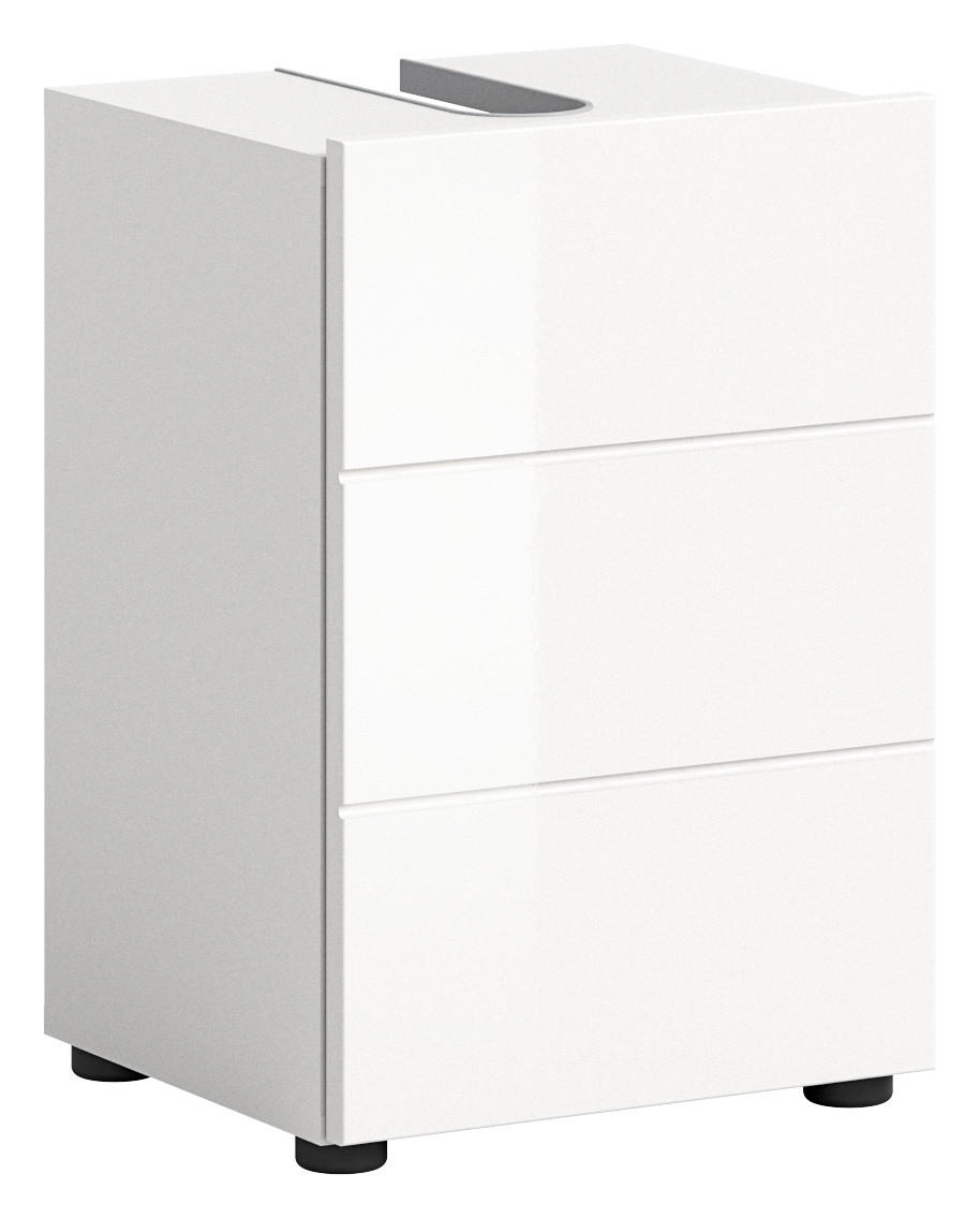 Homes & Jones Waschbeckenunterschrank Weiß 38x56x34 cm