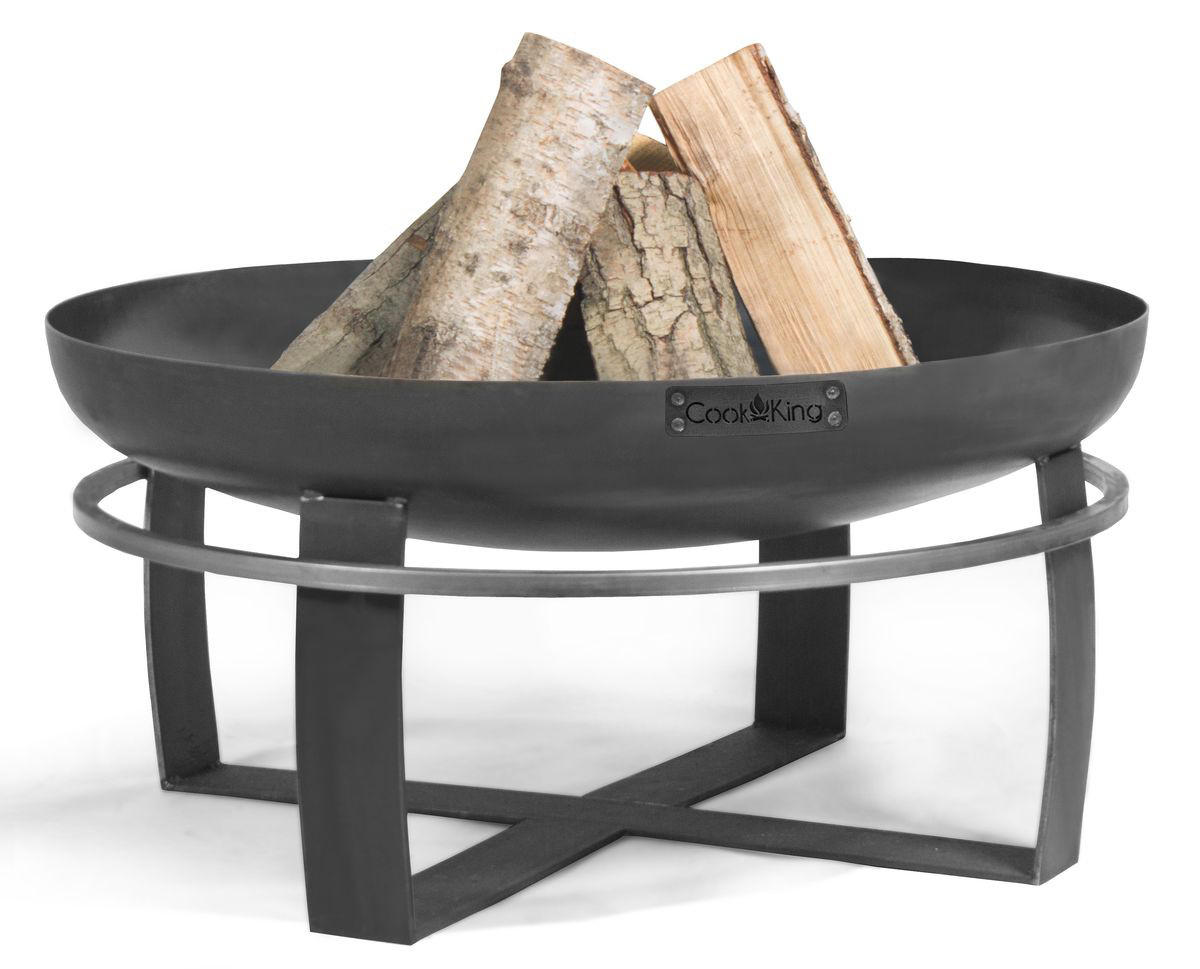 FEUERSCHALE „VIKING“ 70 cm - Rostfarben, Metall (70/70cm) - Cook King