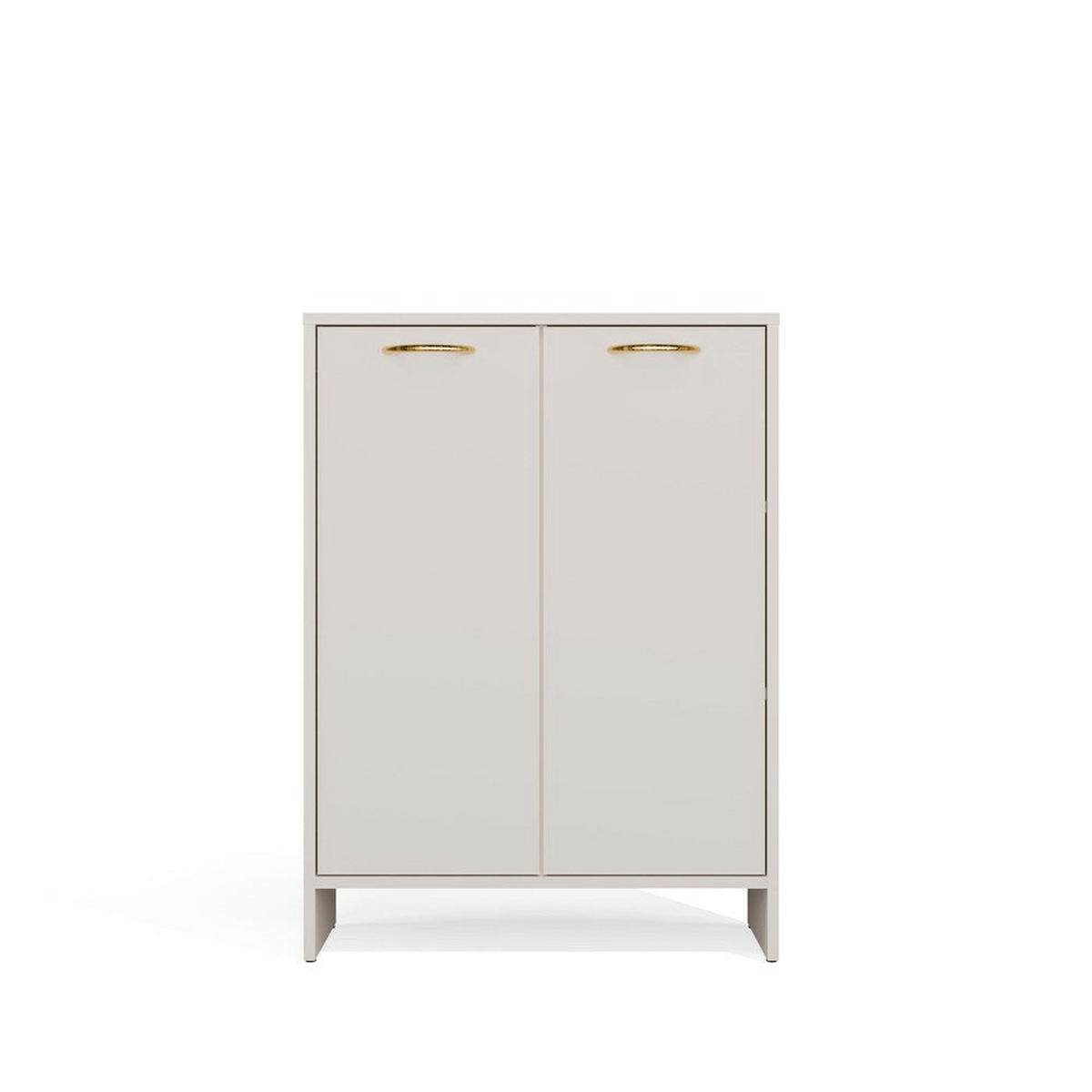 BADEZIMMERSCHRANK Kato - Beige, Holzwerkstoff (66/90/30cm) - kommodly