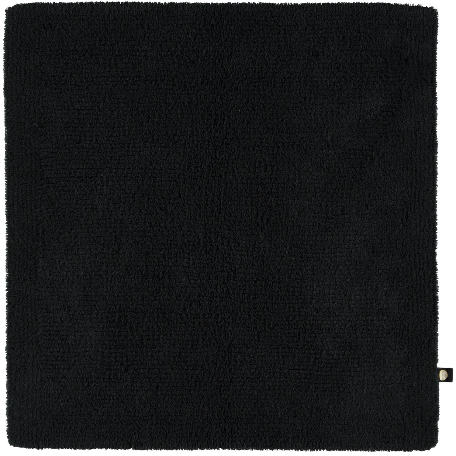BADTEPPICHE PUR SCHWARZ - 15 - Schwarz, Textil (60/60cm) - Rhomtuft