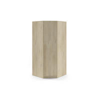 ECKKLEIDERSCHRANK BRISSO BR4 95/210/95 cm in Eiche Ceremona - Eichefarben, Holzwerkstoff (95/210/95cm) - Deine Möbel 24