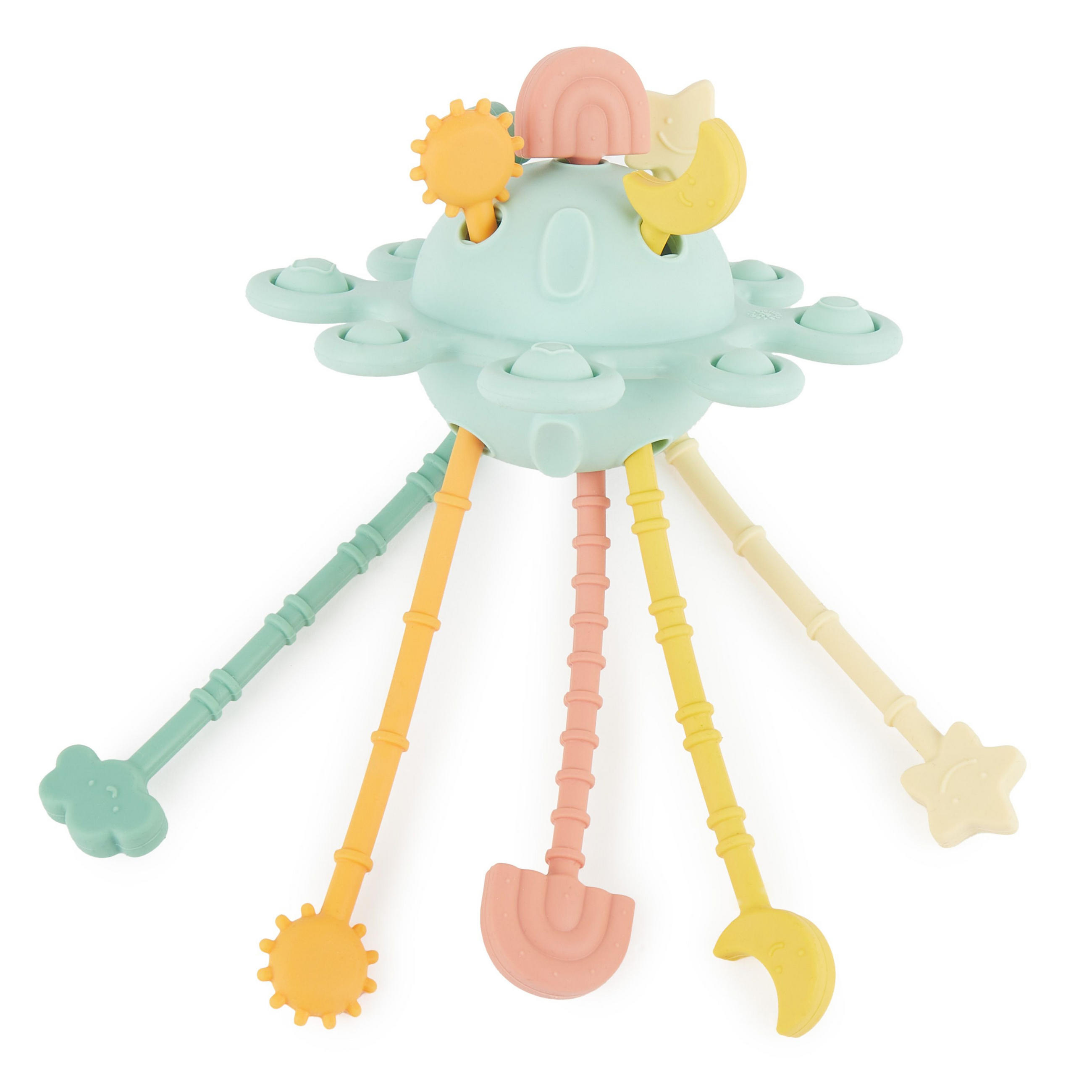 Bieco Spielwaren Montessori-Activity-Planet Mehrfarbig 13.5x13.5 cm