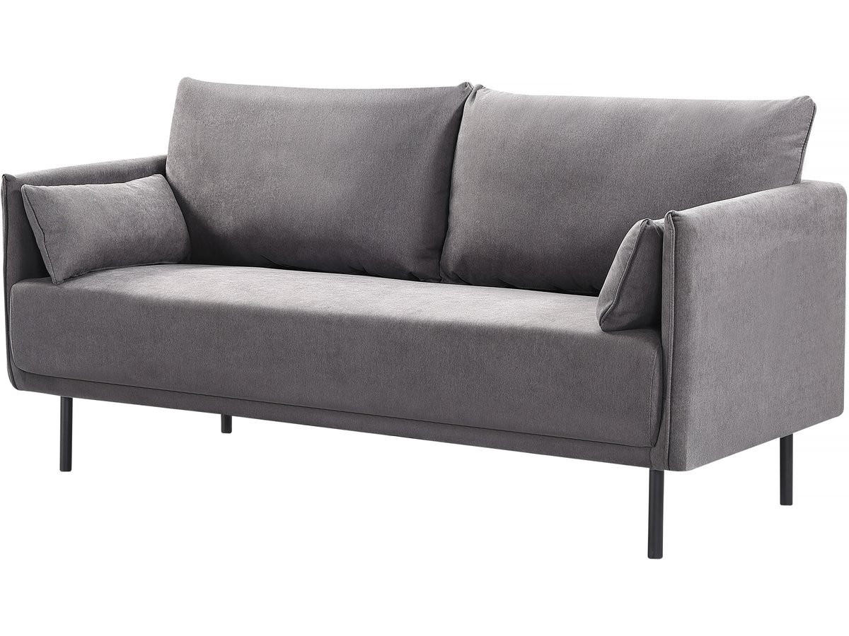 EINZELSOFA rudy Dunkelgrau - Grau, Textil (78/88/180cm) - Habitat Garten