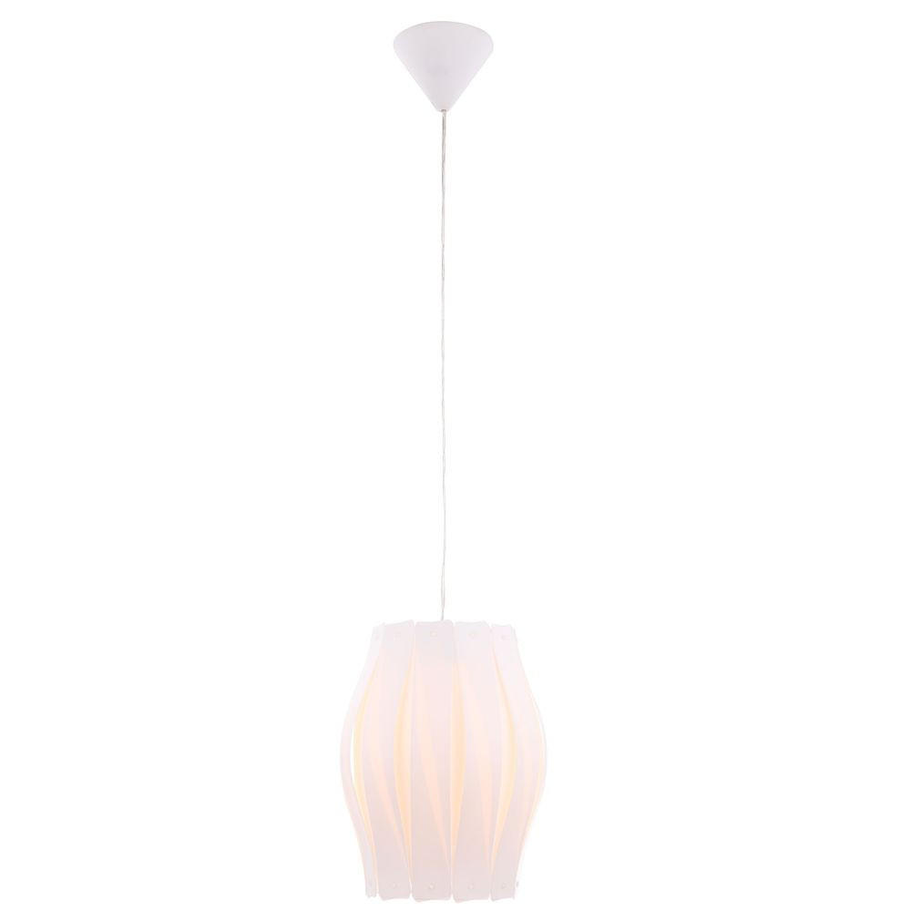 HÄNGELEUCHTE AUSTIN Weiß Kunststoff - Weiß, Kunststoff (30/30/150cm) - Globo Lighting