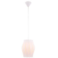 HÄNGELEUCHTE AUSTIN Weiß Kunststoff - Weiß, Kunststoff (30/30/150cm) - Globo Lighting