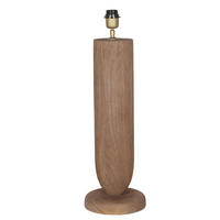 TISCHLAMPE Lorinne Beige 20/20/55cm - Beige, Holz (20/20/55cm) - PTMD Collection