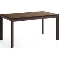 ESSTISCH Elan rechteckig ausziehbar verlängerbar mit Braunen Metallbeinen, Eiche Braun Rustikal 160-250/90/76 cm - Alteiche/Braun, Holzwerkstoff/Metall (90/250/78cm) - WFL GROUP