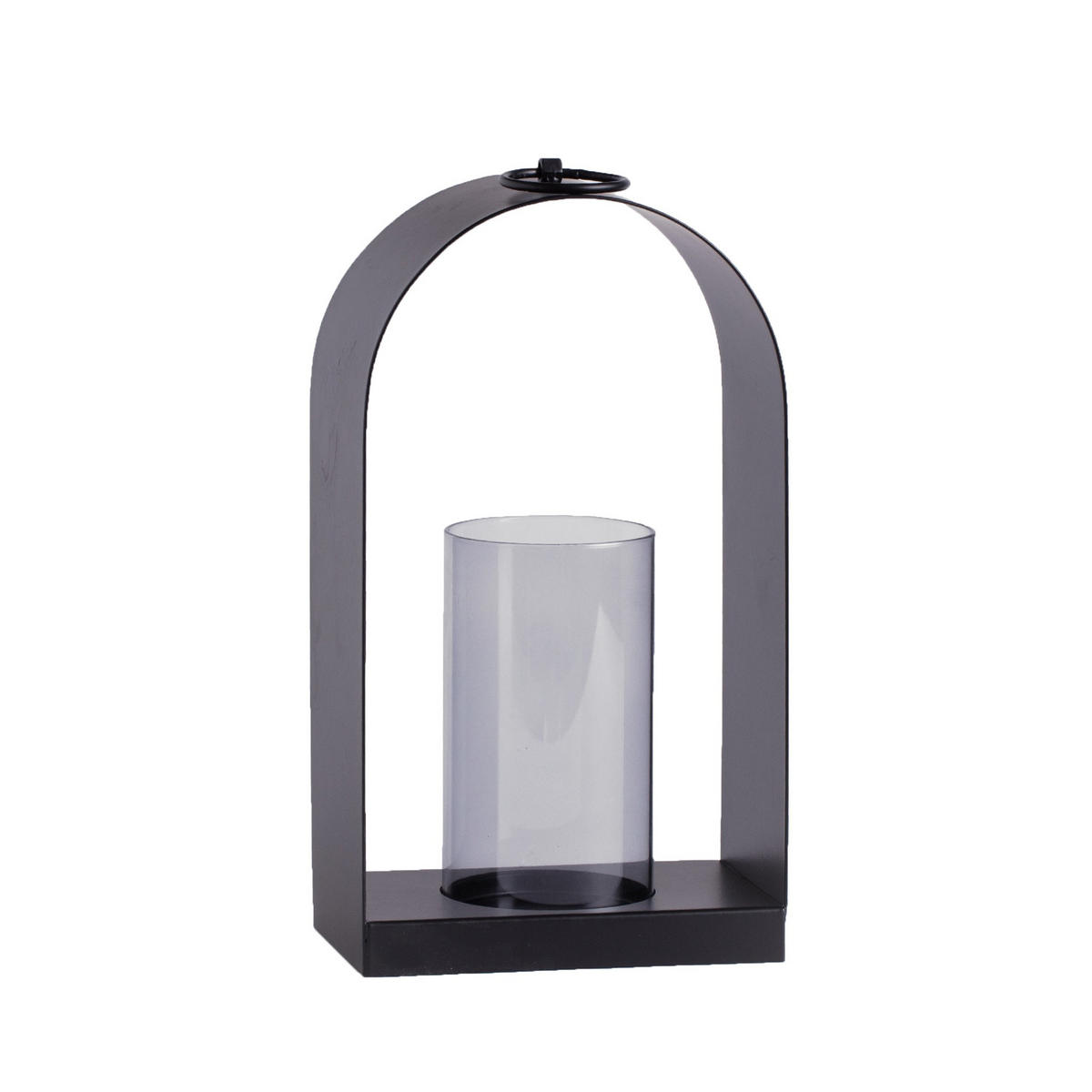 LATERNE Kurt - Schwarz, Metall (16.5/29/10cm) - home&you