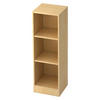 REGAL - 3 Ordnerhöhen 40/40,6/127 cm in Ahornfarben - Ahornfarben, Holzwerkstoff (40.6/127/40cm) - bümö