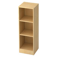 REGAL - 3 Ordnerhöhen 40/40,6/127 cm in Ahornfarben - Ahornfarben, Holzwerkstoff (40.6/127/40cm) - bümö