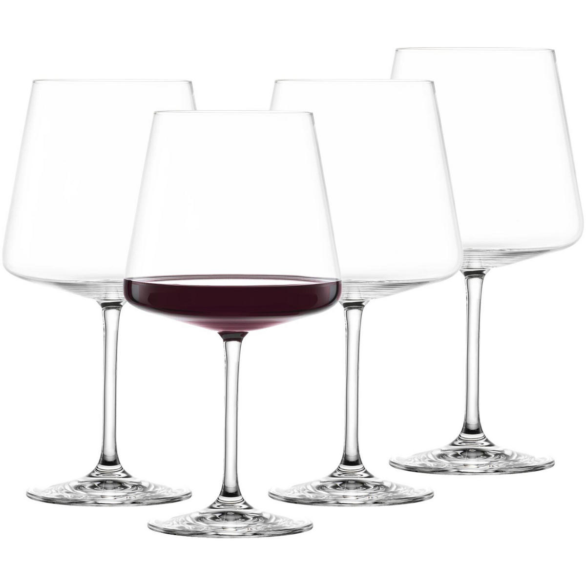 BURGUNDERGLÄSER MioVino transparent 690 ml 4er Set - Transparent, Glas (0.69L) - Schott Zwiesel