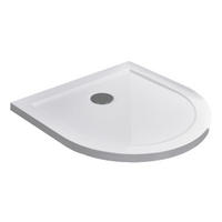 DUSCHTASSE Weiß 100 x 100 x 5 cm Sanitär-Acryl für U-Duschen - Weiß, Kunststoff (100/5/100cm) - Glasdeals