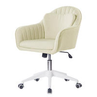 BÜRODREHSTUHL - Microfaser / Kunststoff - Beige, Kunststoff (59/93/65cm) - home24