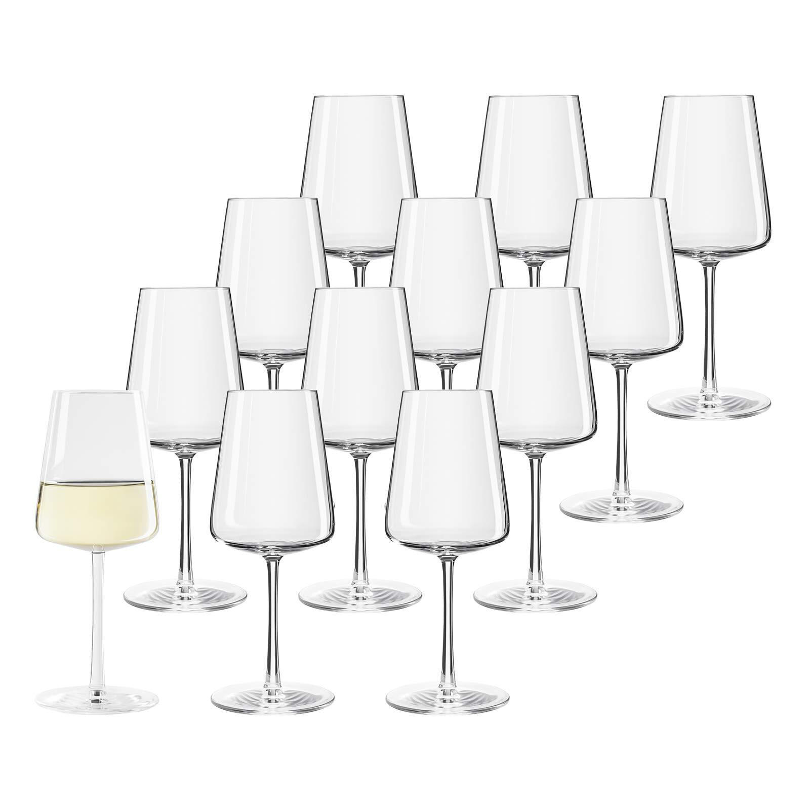 WEISSWEINGLÄSER Power transparent 400 ml 12er Set - Transparent, Glas (0.4L) - Stölzle Lausitz