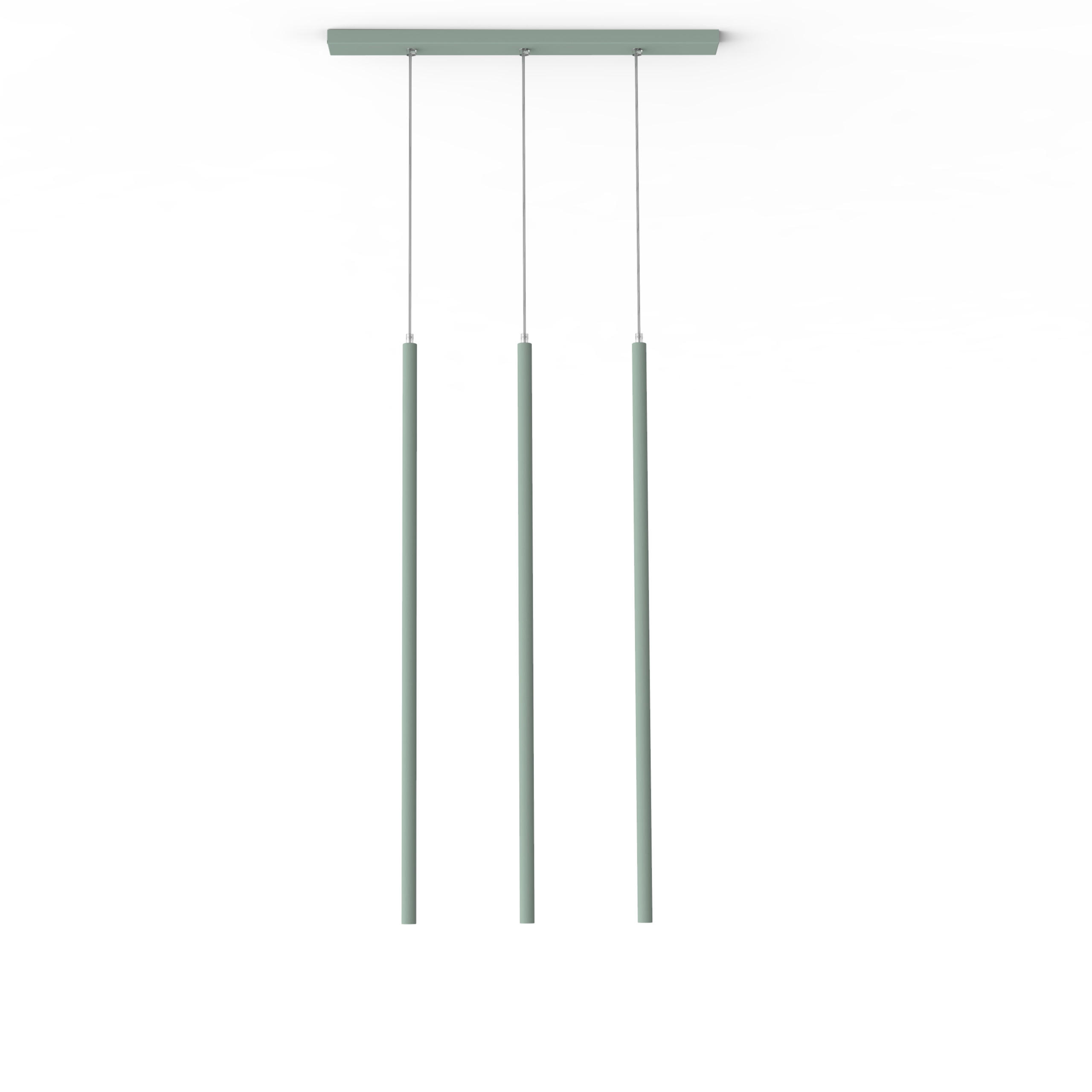 LED-HÄNGELEUCHTE - Grün, Metall (6/70/100cm) - Lumicom