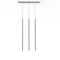LED-HÄNGELEUCHTE - Grün, Metall (6/70/100cm) - Lumicom